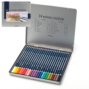 문화 수채 색연필(24색)